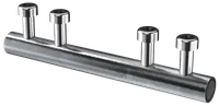 Зажим соединительный прямой пруток-пруток 8-10мм оцинкованная сталь IEK