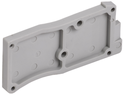 ARMAFIX Заглушка EPCX2.5-SN торцевая для клеммной колодки CX2.5-SN серая IEK