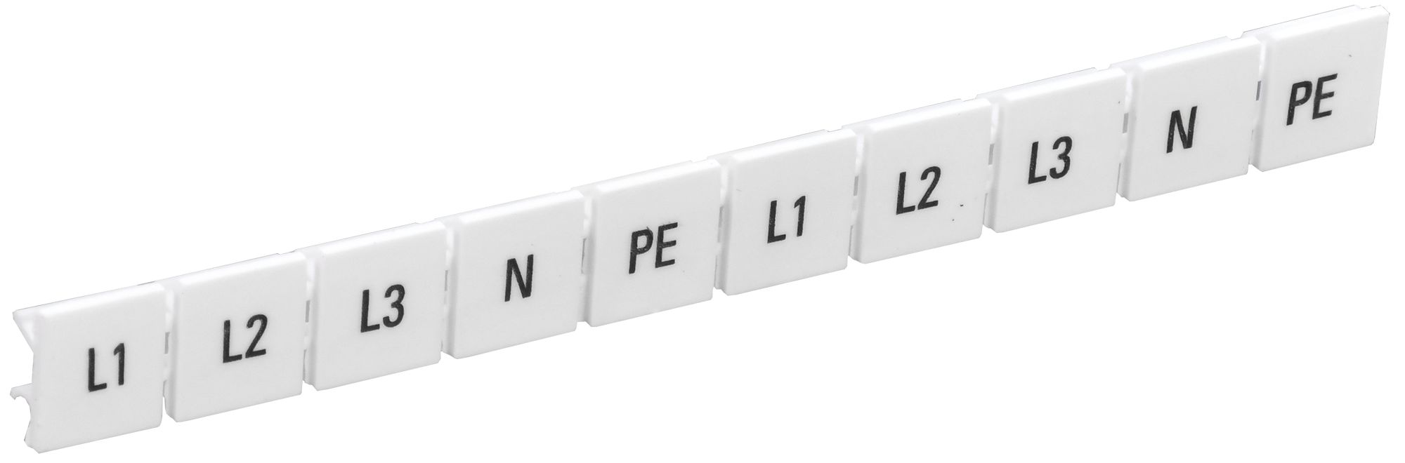 Маркеры для КПИ-10мм2 с символами "L1, L2, L3, N, PE" IEK (YZN11M-010-K00-A)