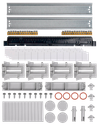 TEKFOR Корпус пластиковый КМПн-24 IP65 черная прозрачная дверь IEK5