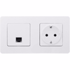 INSPIRIA Розетка компьютерная RJ45 категория 5Е UTP белый1