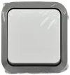 TORS Выключатель кнопочный 10А IP55 TS210 белый IEK1
