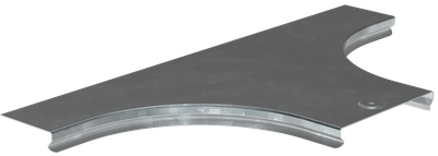 ESCA Крышка отвода Т-образного плавного тип Г01 100мм HDZ IEK