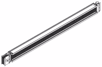 LINEBAR Секция прямая 4000А Al 3L+N+PER IP55 транспортировочная IEK