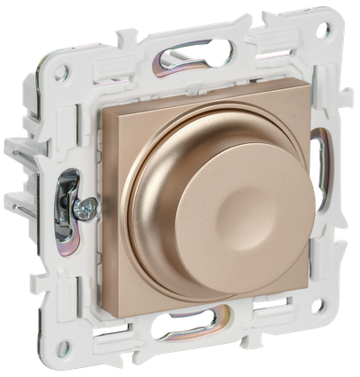 SKANDY Светорегулятор поворотный 600Вт SK-D01Sa песочный IEK