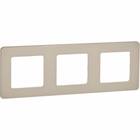 INSPIRIA Рамка 3-местная слоновая кость