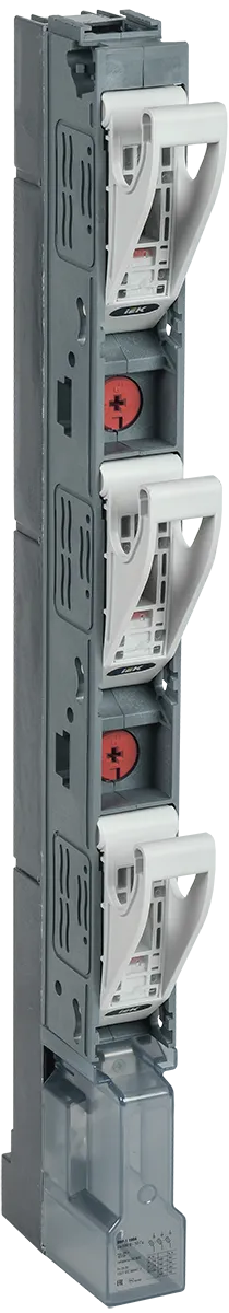 Предохранитель-выключатель-разъединитель ПВР-1 вертикальный 160А 185мм с пофазным отключением c V-образными коннекторами IEK