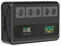 ITK ELECTRA LT5 ИБП Линейно-интерактивный 1кВА/0,6кВт однофазный с LCD дисплеем с АКБ 1х9AH 5 розеток Schuko