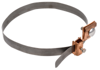 Держатель проводника круглого 6-10мм водосточная труба 0-160мм медь IEK