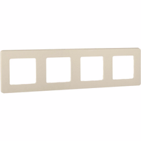 INSPIRIA Рамка 4-местная слоновая кость