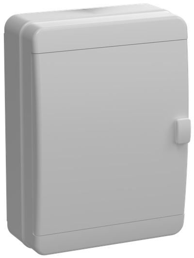 TEKFOR Корпус пластиковый КМПн-24 IP65 серая непрозрачная дверь IEK