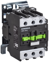 Контактор КМИе-35012 50А 110В/АС3 1NO;1NC GENERICA