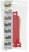 Хомут-липучка ХКл 14х135мм красный (100шт) IEK1
