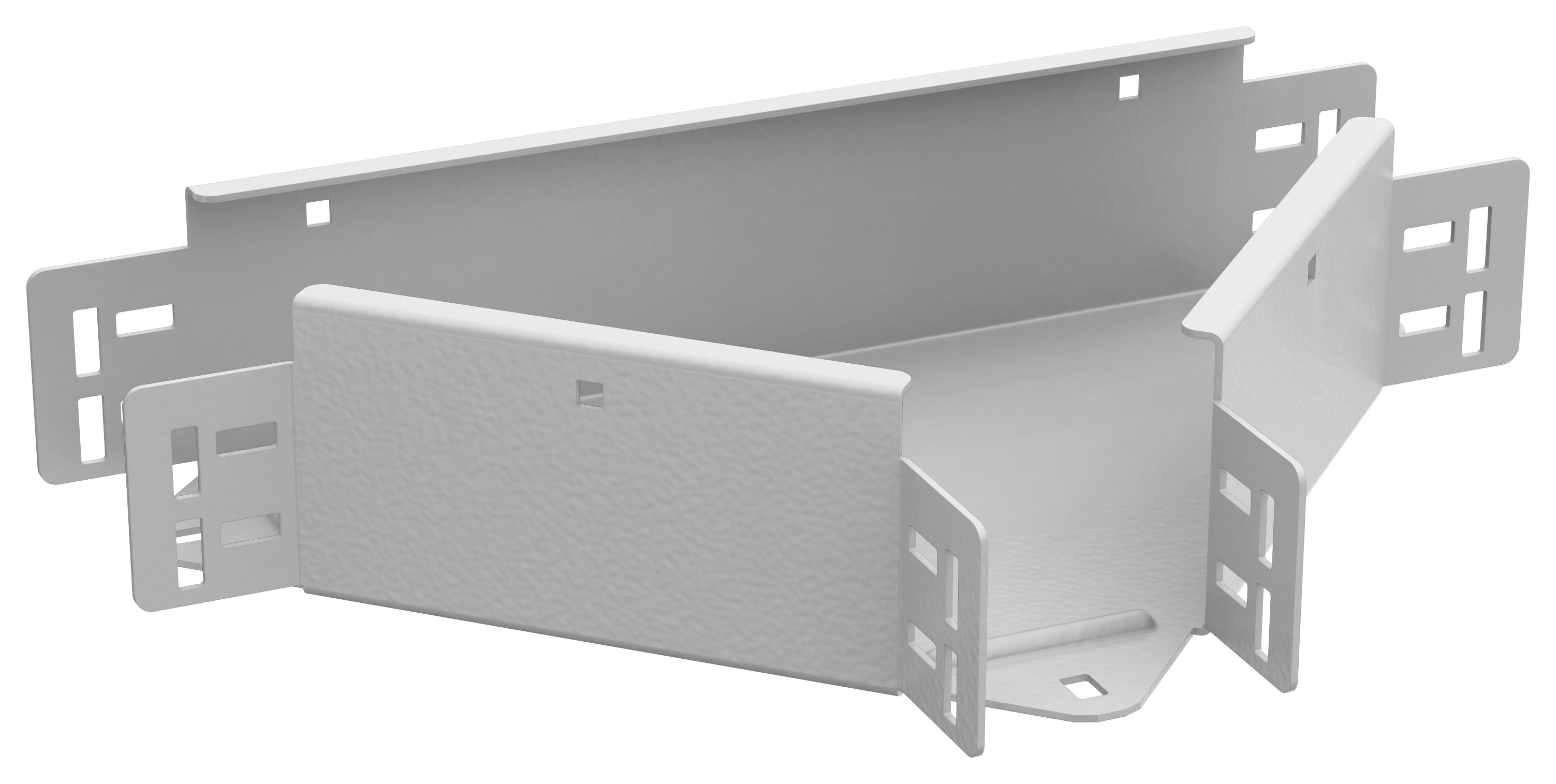 ESCA 7 Разветвитель Т-образный 80х80-2,0 RAL 9016 IEK (ES7-RT-080-080-20-RGA)
