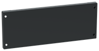 ITK LINEA S Панель сплошная цоколя 200х600мм черная