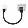 PRIMER РКМ-20-10-П Розетка мультимедийная HDMI M/M (2 модуля) белая IEK2