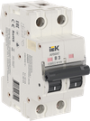 ARMAT Автоматический выключатель M10N 2P B 3А IEK0