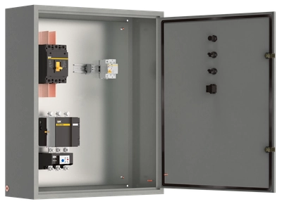 Ящик управления освещением ЯУО9601-4074 автоматические выключатели 3P 1х125А 1P 1х1А контактор 1х115А таймер фотореле IEK