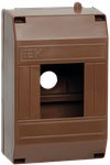 KREPTA 3 Корпус пластиковый КМПн 1/4 IP20 дуб IEK0