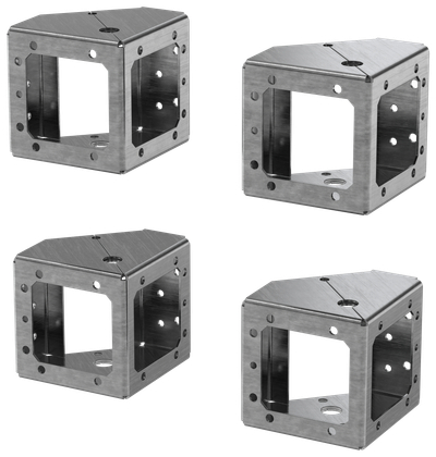 FORMAT Угол цоколя 100мм (4шт/компл) IEK