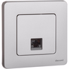 INSPIRIA Розетка компьютерная RJ45 категория 5Е UTP алюминий2