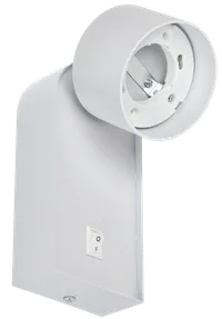 LIGHTING Surface mounted wall luminaire 4041 for lamp GX53 white IEK