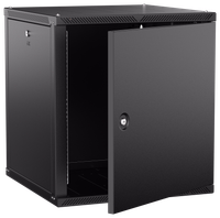 ITK LINEA W Шкаф настенный 12U 600х600мм дверь металл черный 2.0