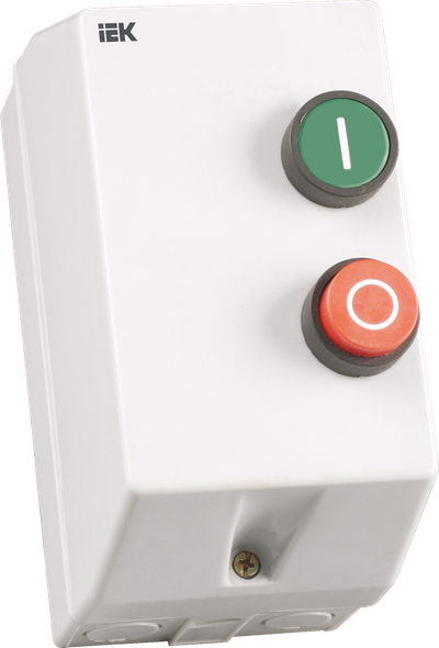 Контактор КМИ10960 9А в оболочке 220В/АС3 IP54 IEK