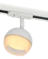 LIGHTING Luminaire 4118 decorative track swivel lamp GX53 white IEK1
