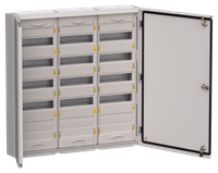 TITAN 5 Корпус металлический ЩРн-180 (3х60) 835х830х140мм IP54 серый (две двери) IEK