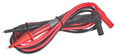 The TL12 Probe Set is an integral part of any multimeter for measuring electrical parameters of the network, with a maximum voltage of 600V and a current of 10A. Safety category - CAT II. The length of the wire is 930 mm.