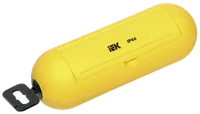 Бокс для защиты кабельного соединения IP44 желтый IEK