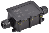 Коробка распределительная герметичная WTP-406 2 ввода IP68 IEK