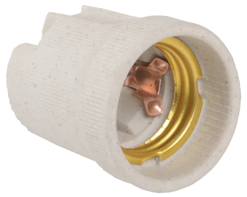 Pkr27-04-k43 Ceramic suspension socket, E27 (200 pcs.), with an individual sticker, IEK