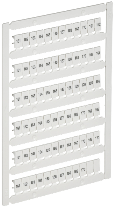 ARMAFIX Маркер для CTS/CP 4мм2 с символами "161-170" IEK