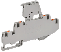 ARMAFIX Колодка клеммная CPDLF2.5 2х-уровневая с держателем предохранителя на верхнем уровне IEK