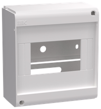 UNION Mini Корпус пластиковый КМПн-6 IP20 без двери белый IEK