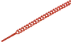 Стяжка универсальная многоразовая RS 10х300мм красная (20шт/упак) IEK0