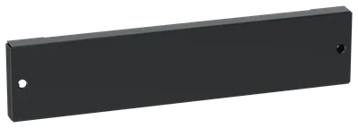 ITK LINEA S Панель сплошная цоколя 100х1000мм черная