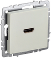 BRITE Розетка HDMI РHDMI-0-БрКр бежевый IEK0