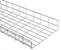 Reinforced wire-mesh cable tray 85x600