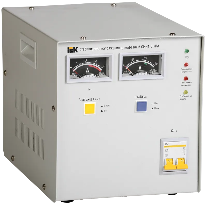 Voltage Stabilizer SNI1-3 kVA 1-phase IEK