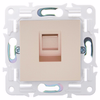 SKANDY Розетка компьютерная RJ45 кат.5E SK-K01Sa песочный IEK2