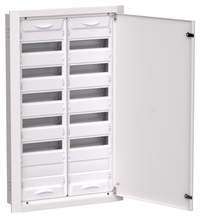 TITAN 5 Корпус металлический ЩРв-144 (2х72) 1005х625х130мм IP31 белый (одна дверь) IEK