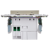SKANDY Розетка USB A+C 18Вт SK-R13B бежевый IEK3
