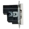 BRITE Розетка 1-местная с заземлением с защитными шторками 16А с USB A+C 18Вт РЮш11-1-БрБ белый IEK6