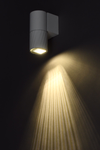 LIGHTING Светильник уличный 5220 настенный под лампу GU10 IP65 белый IEK2