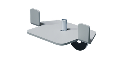 Крепление L-office (h40/Т2) грильято в сборе LEDEL