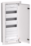 TITAN 5 Корпус металлический ЩРв-48 (1х48) 755х365х130мм IP31 белый (одна дверь) IEK0