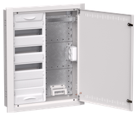 TITAN 5 Корпус комбинированный ЩРв-48 (2х48) 755х625х130мм IP30 белый IEK